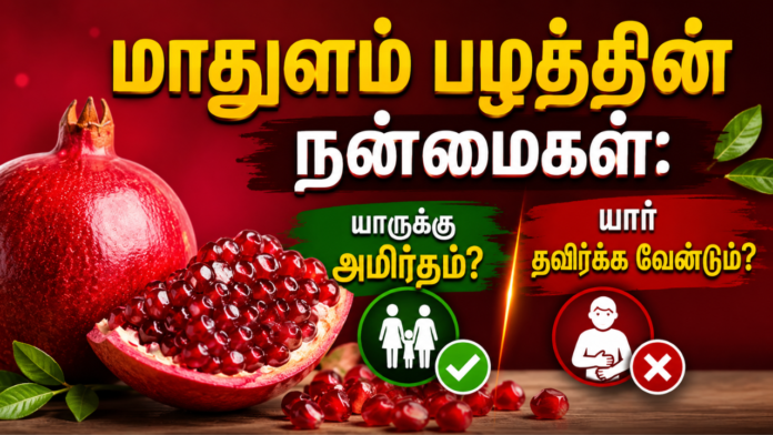 pomegranate health benefits tamil